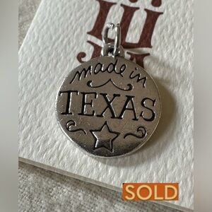 ❌SOLD❌ James Avery Sterling Silver 925 Retired Made In Texas Charm